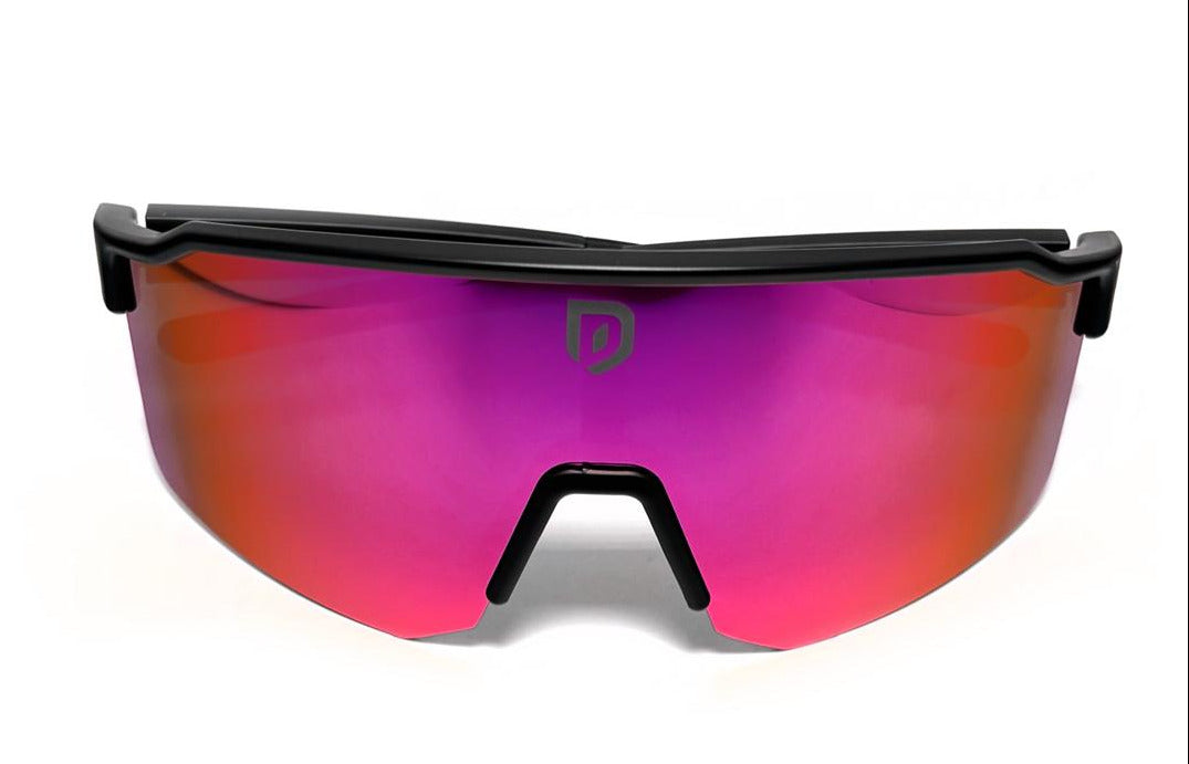 MOD. OLIMPIA COLOR.  BLACK AND MIRROR-PINK