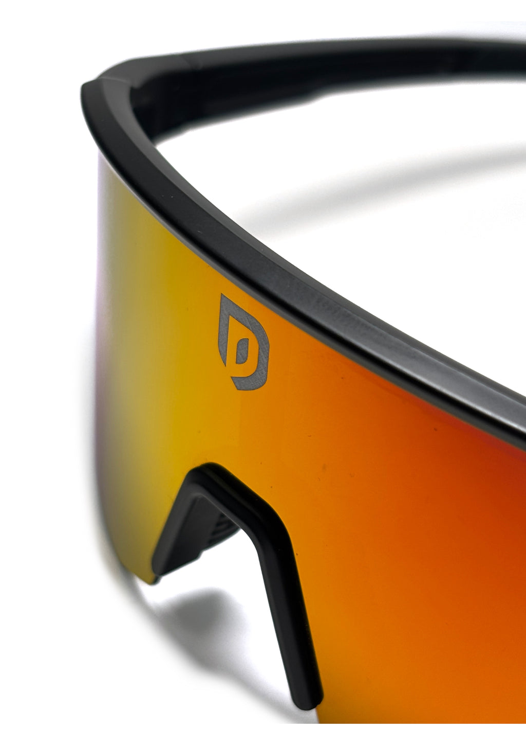 MOD. OLIMPIA COLOR.  BLACK AND ORANGE-RED