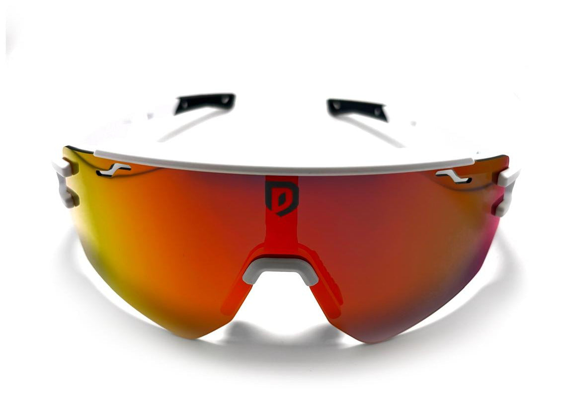 MOD. JARA COLOR.  WHITE AND ORANGE-RED