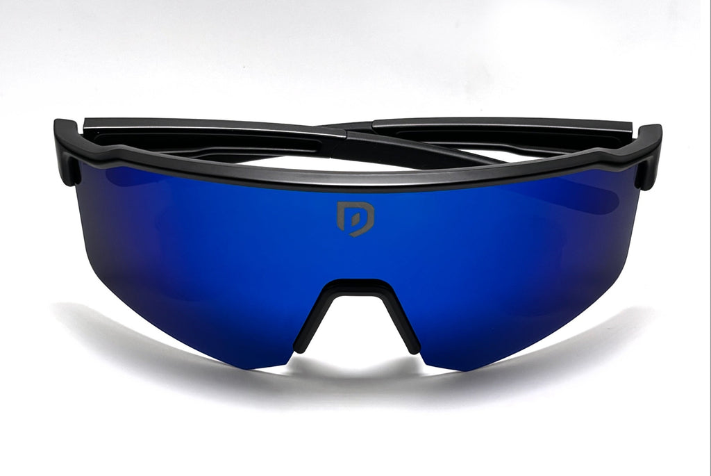 MOD. OLIMPIA COLOR.  BLACK AND MIRROR-BLUE
