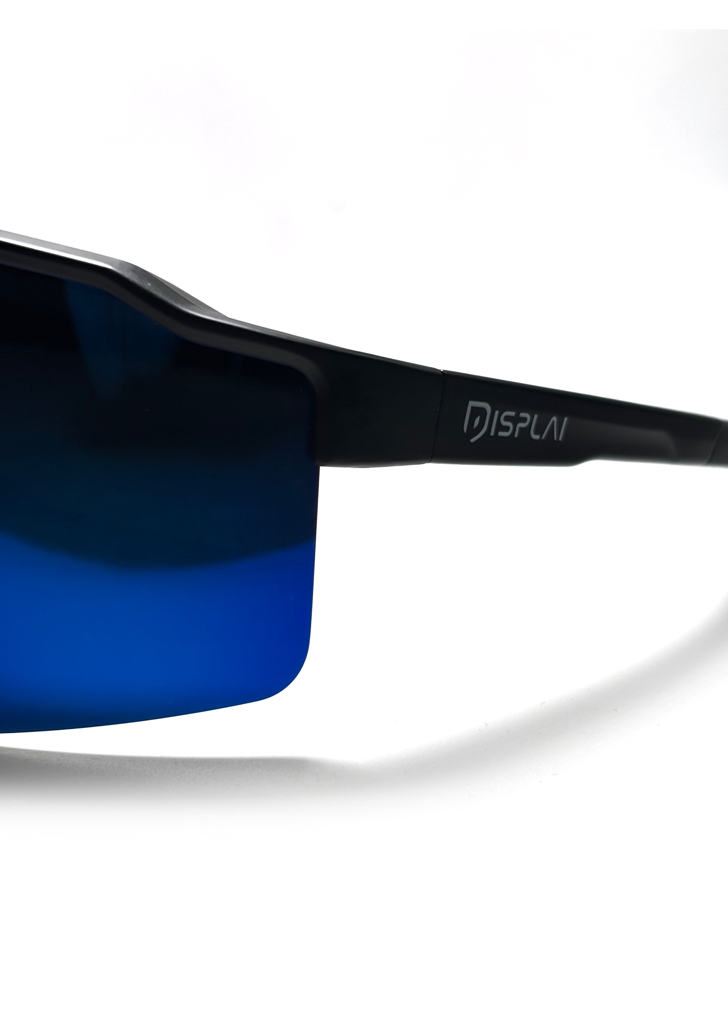 MOD. OLIMPIA COLOR.  BLACK AND MIRROR-BLUE